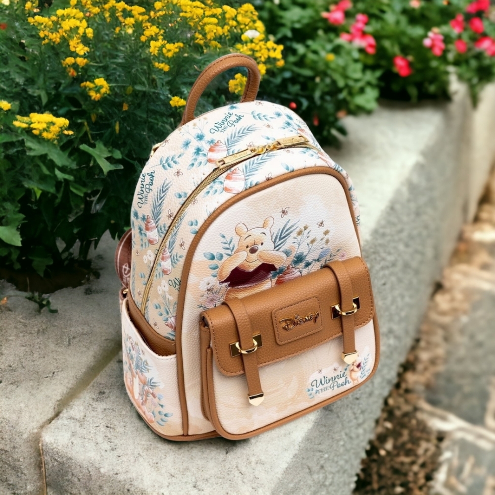 Wondapop Disney Winnie The Pooh Vegan Leather 12" Backpack